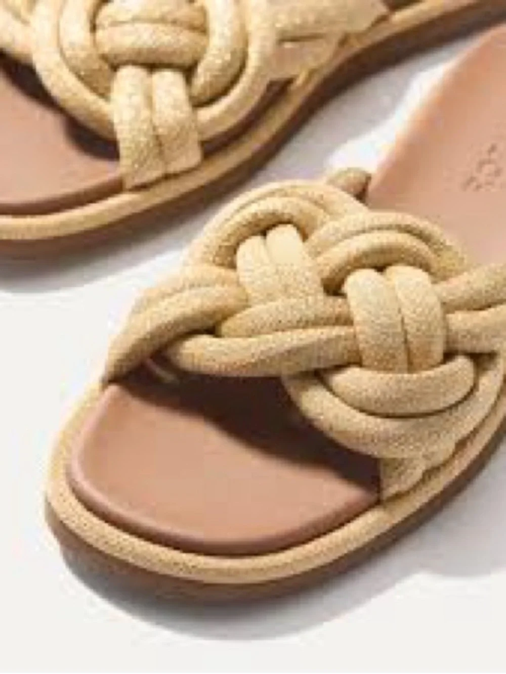 Rothy’s NWOT The Summer Sandal in Golden Sun Sz 7.5